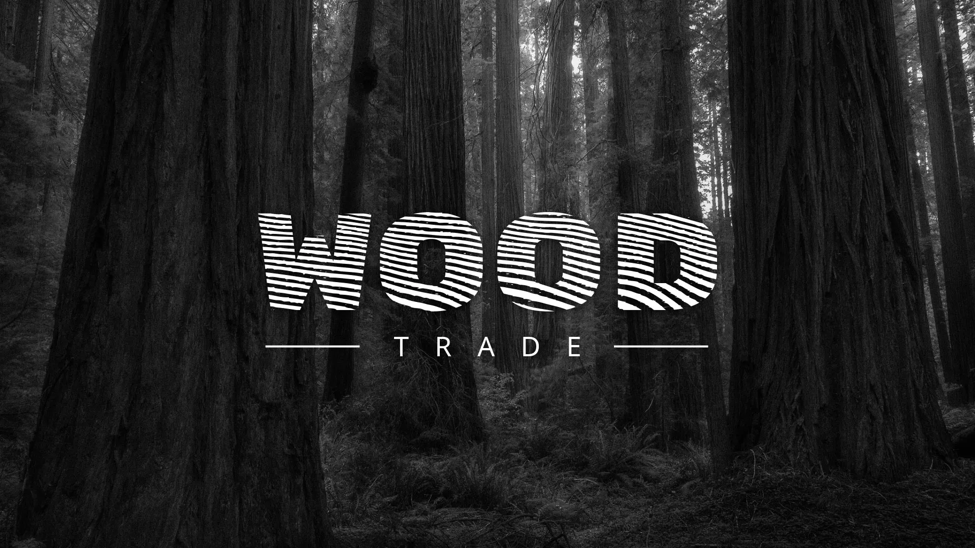 Разработка логотипа для компании «Wood Trade» в Шали